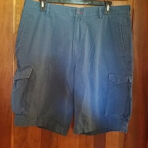 Bass Flat Front Shorts w Large Cargo Pocket 40